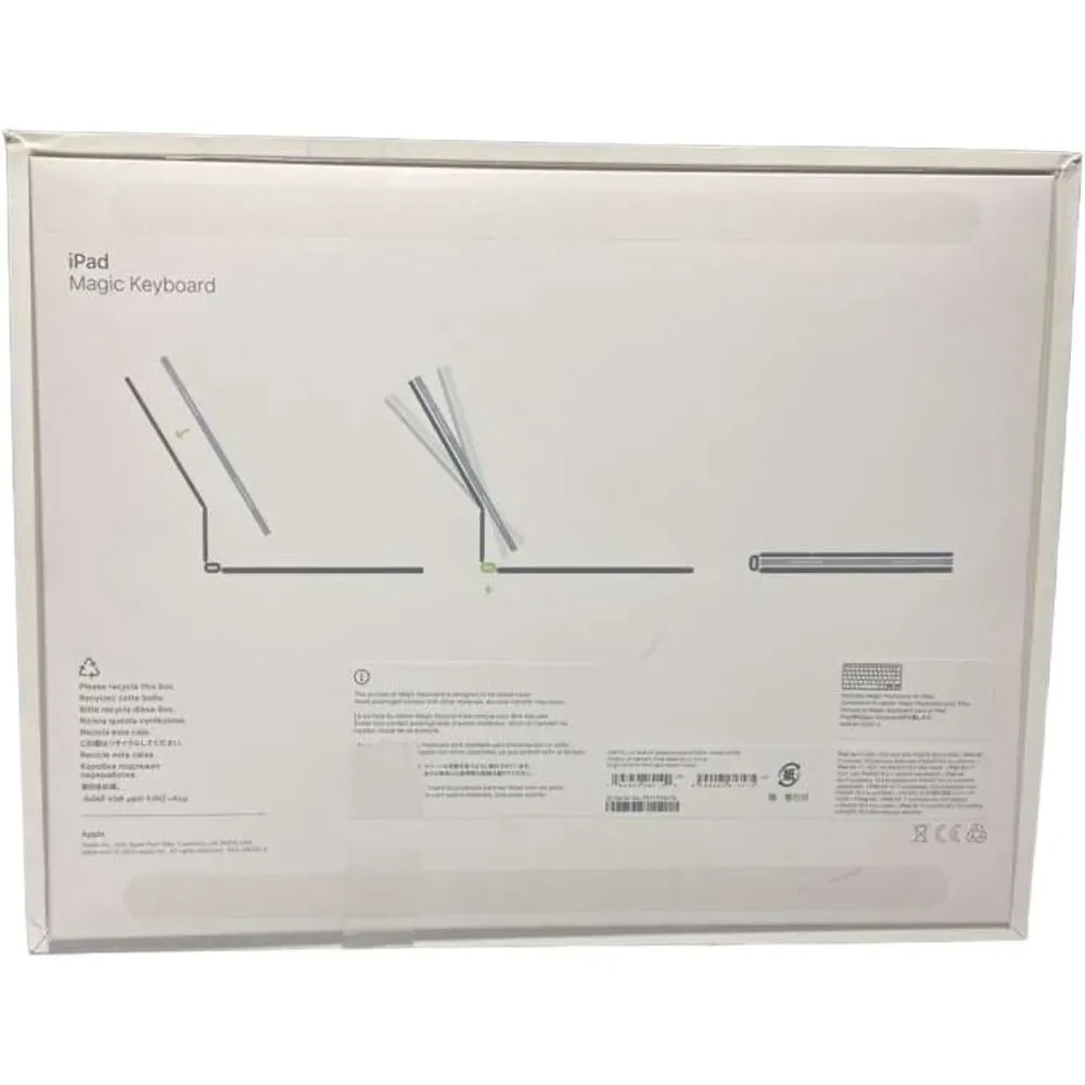 Apple Magic Keyboard iPad Air 11-inch M3 6th Gen White Open Box US Eng MDFV4LL/A